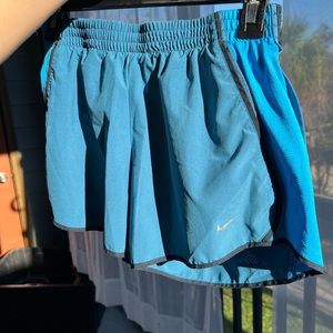 NIKE Women’s size Small dri-fit athletic shorts. Minor wear. #Nike #dri-fit